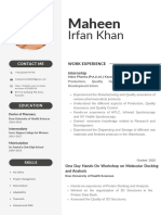 Maheen Khan - Resume