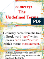 DAY 1 - Undefined Terms