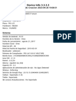 Device Info Report PDF