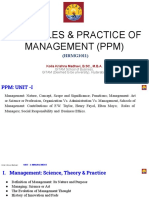 Unit-I - Principles Practice of Management - KKM - 01.02.2023 PDF