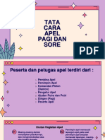 Tata Cara Apel Pagi & Sore PDF