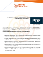 EVALUACIÓN FINAL Sobre Teoría General de Los Derechos Fundamentales