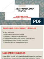 Materi 2 Siklus Hidup Manajemen Proyek 22-23 PDF