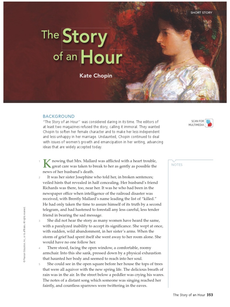 What Is The Central Theme Of The Story Of An Hour By Kate Chopin