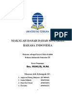 Makalah Bahasa Indonesia PDGK4504 Kelompok 3