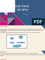 CHALK-TALK ON IPV6: WHY WE NEED IT AND HOW IT WORKS