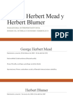 George Herbert Mead y Herbert Blumer (Autoguardado)