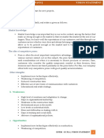 SWOT Analysis BATI COMPANY