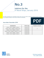 Notice No.3 Rules and Regulations For The Clasification of Naval Ships January 2016