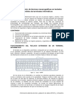 Tema 3. APLICACIÓN DE TÉCNICAS MECANOGRÁFICAS EN TECLADOS EXTENDIDOS DE TERMINALES INFORMÁTICOS