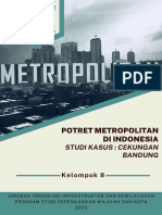 Potret Metropolitan Di Indonesia Studi Kasus: Cekungan Bandung