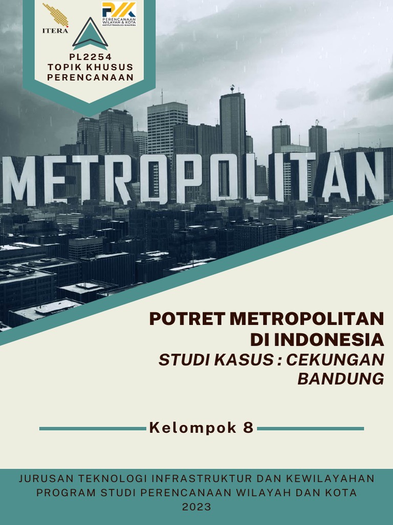 Potret Kawasan Metropolitan Bandung | PDF