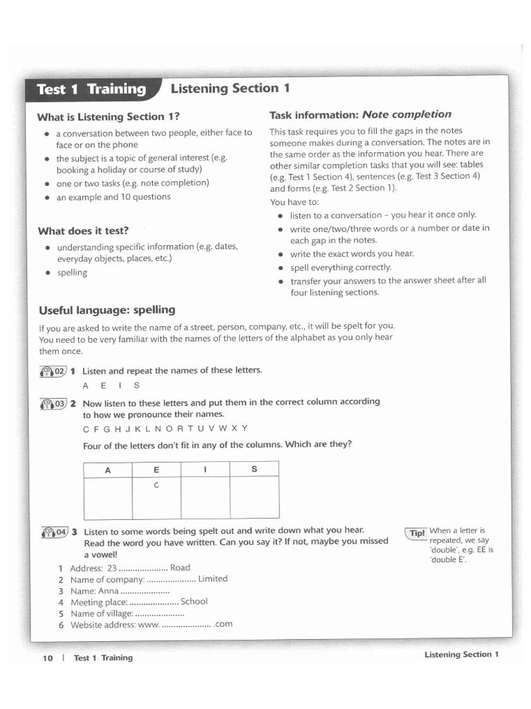 Listenng Trainer 1 PDF | PDF