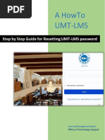 UMT-LMS Login Guide | PDF | Career & Growth | Business