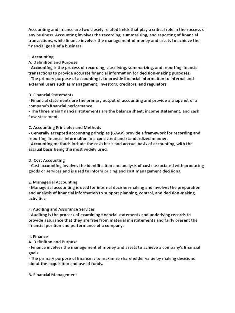 Accounting introduction summary download free pdf accounting
