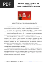 REFLEXÃO PUBLICIDADE&amp;PROMOÇÃO