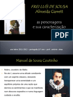 Frei Luís de Sousa - Caracterização Das Personagens (Blog11 11-12) PDF
