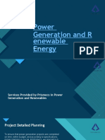 Power Generation and Renewable Energy