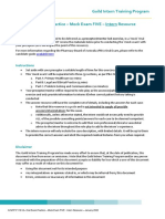 5a Oral Exam Practice - Mock Exam FIVE - Intern Resource PDF