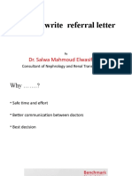 Referral Letter