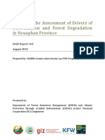 Houaphan Drivers of Deforestation Report PDF