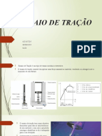 Ensaio de tração: características e aplicações