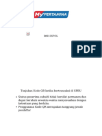 SPBU Kode QR Tunjukan Transaksi