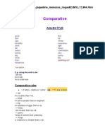 Comparative: Adjective