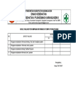 Hasil Survei PENYAMPAIAN INFORMASI DI LOKET