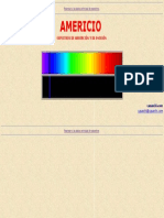 Espectro de Absorción y de Emision Del Americio PDF