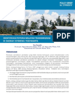 PB No. 27 2016 - Identifikasi Potensi Wilayah Transmigrasi Di Daerah Istimewa Yogyakarta PDF