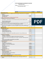 VAW Desk Functionality Audit Blank Form