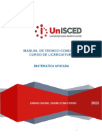 Manual de Matemática Aplicada PDF
