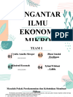 Kelompok 1 Peng - Ilmu Ekonomi Mikro