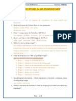 td word et powerpoint correction1