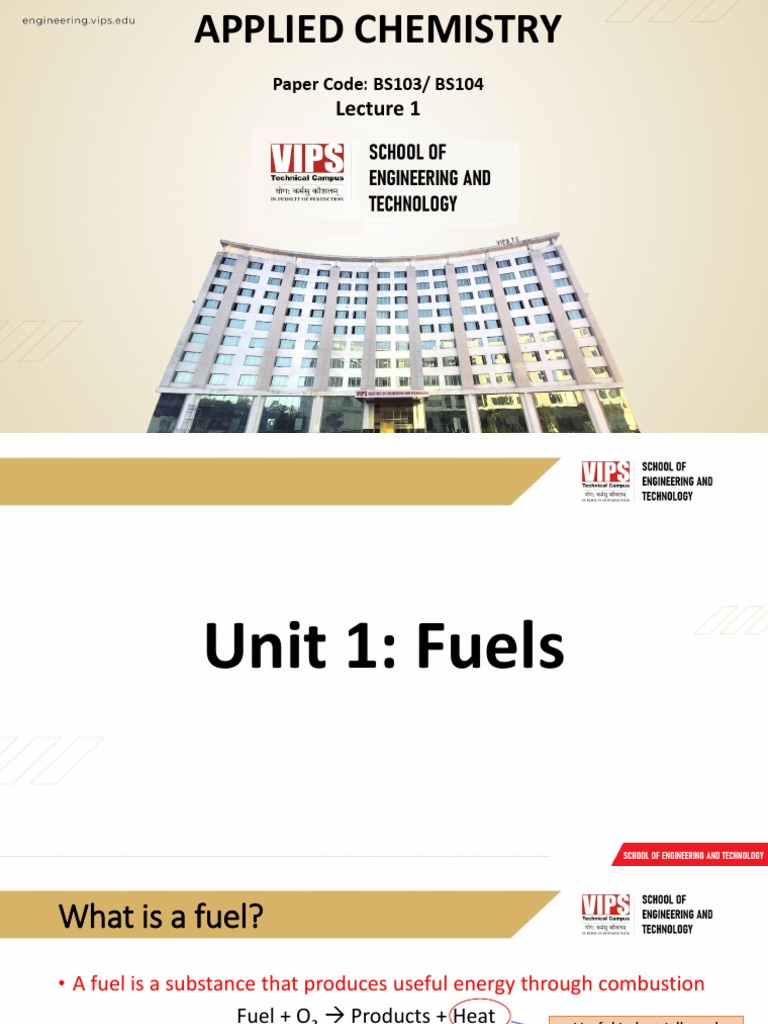 Understanding Fuel Types and Calorific Values | PDF