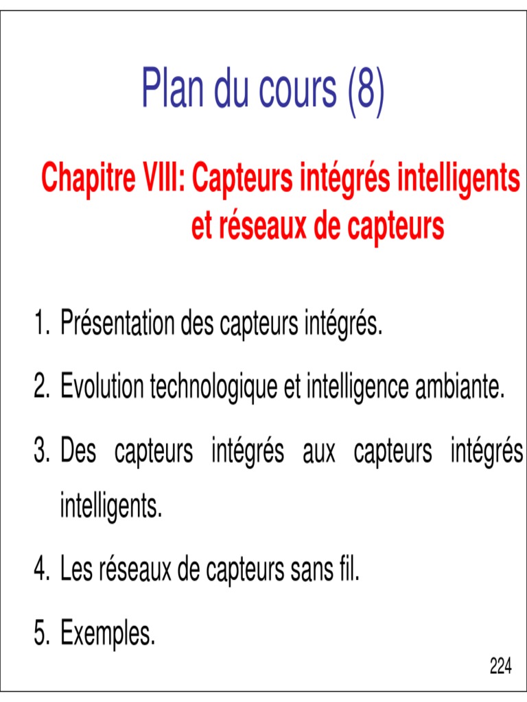 Chapitre 1 RCSF PDF | PDF