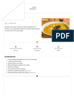 Caldo de Abóbora - Cada Receita PDF