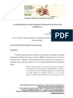 O Conhecimento Como Elemento Integrante de Gincanas Esportivas Unisinos PDF