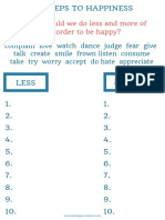 10 Steps To Happiness PDF