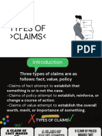 Types of Claims 2 PDF