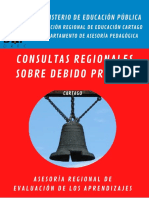 Consultas sobre debido proceso