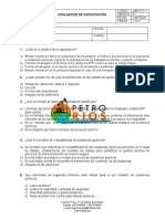 GRH-FO-11 Evaluación de Capacitación