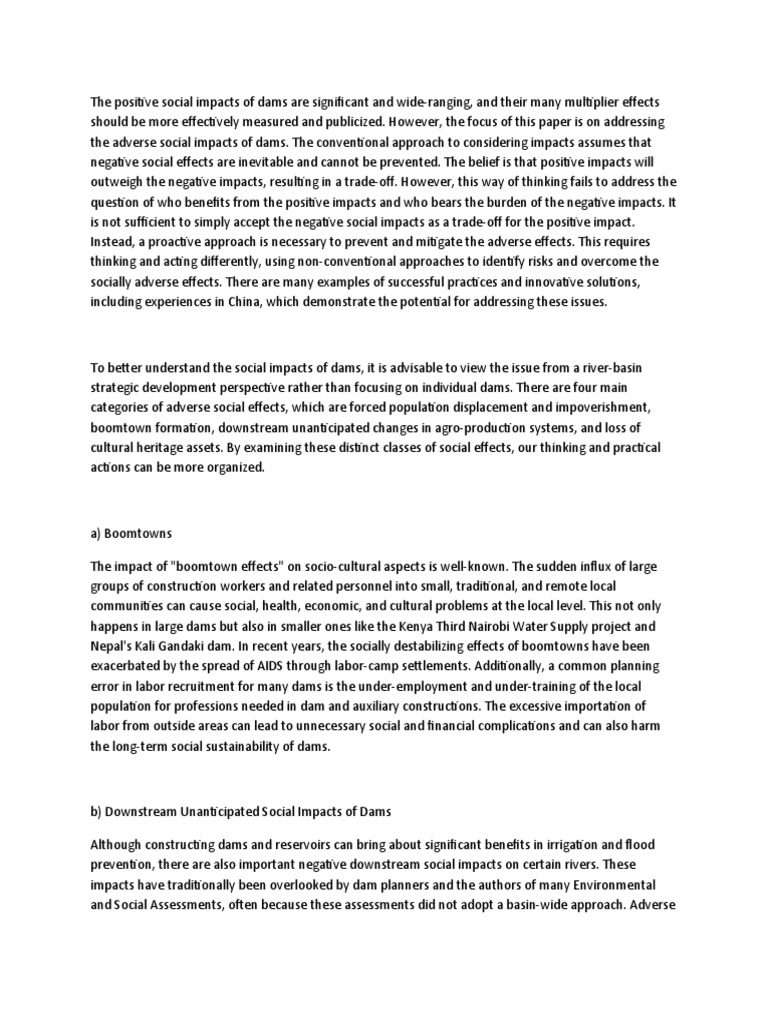 Positive Social Impact Examples