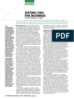 Integrating OSH Into The Business PDF