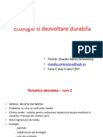 Ecologie Prelegere 3 2020 PDF