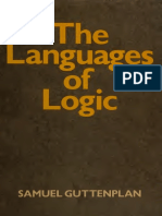 The Languages of Logic - An Introduction - Guttenplan, Samuel D PDF
