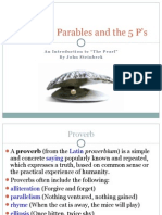 Proverbs, Parables and The 5 P's - The Pearl 10.7