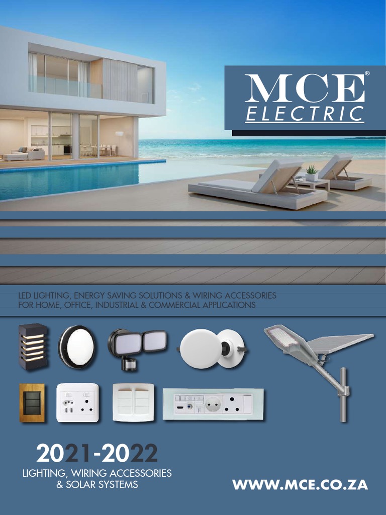 MCE Electrical Catalogue 2021-2022 | PDF | Incandescent Light Bulb ...