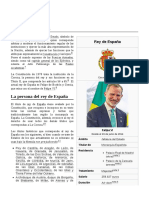 Rey de España PDF